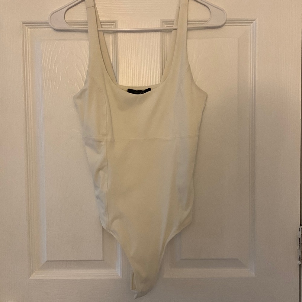 this is a white bodysuit